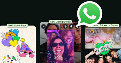 Whatsapp पर न्यू ईयर के लिए सरप्राइज़.