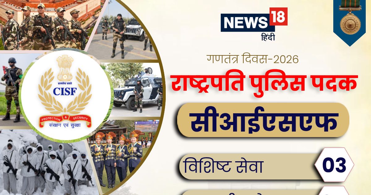 CISF के 30 जवान कर गए ऐसा काम, पूरा देश कर रहा आज सलाम, राष्‍ट्रपति में भी मिला यह खास तमगा