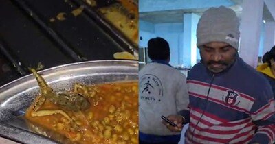 खाद्य विभाग ने कॉलेज प्रशासन को नोटिस जारी किया है.