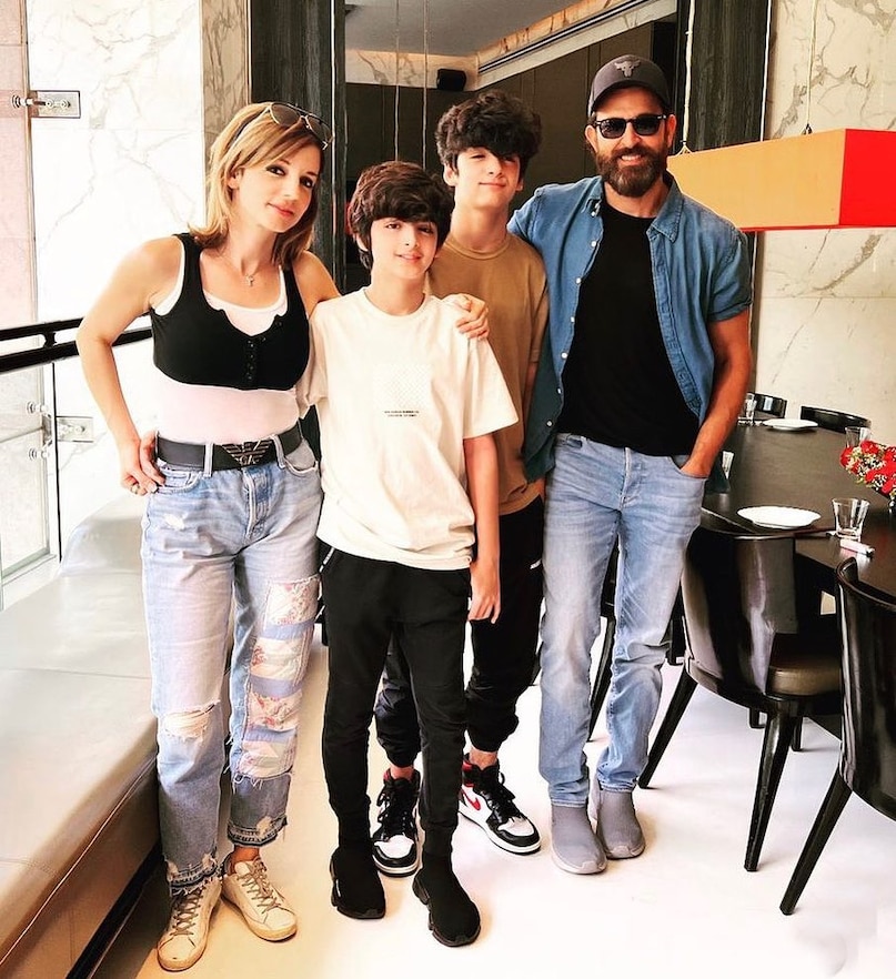 Hrithik Roshan was previously married to interior designer Sussanne Khan. The two wed in 2000 and had two sons, Hrehaan and Hridhaan, before amicably divorcing in 2014. Despite their separation, Hrithik and Sussanne remain close friends and co‑parents, often spotted together at family events.