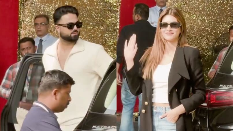 Kriti Sanon, Kabir Bahia 