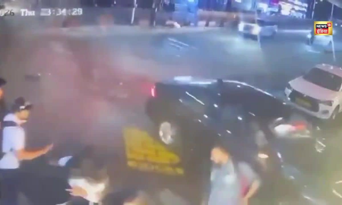 बस कुछ इंच से बची जान… इंदिरानगर में रेस्टोरेंट में घुसी कार CCTV में कैद खौफनाक मंजर