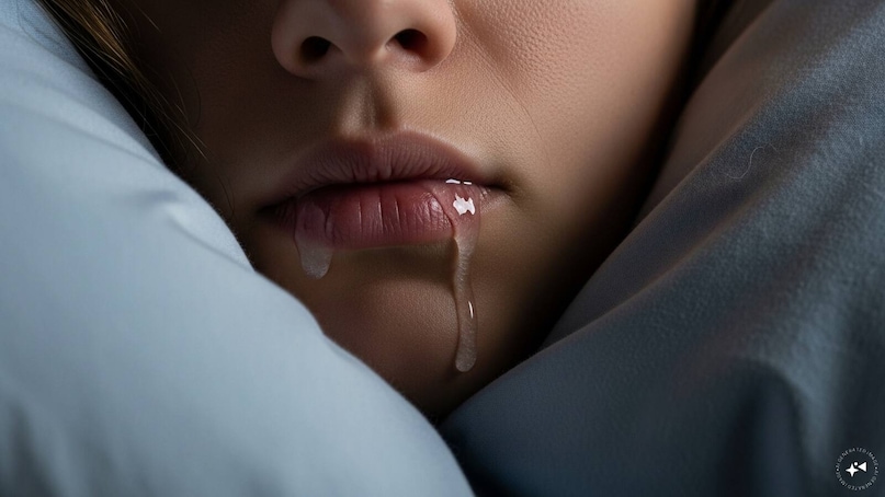 આનાથી બચવાના ઉપાયો: પીઠના ભાગે (Back sleeper) સૂવાનો પ્રયત્ન કરો, જેથી લાળ ગળાના રસ્તે અંદર જાય, ઓશીકા પર ન પડે. સૂતા પહેલા ગરમ પાણીની વરાળ (Steam) લો અથવા સલાઇન સ્પ્રેનો ઉપયોગ કરો જેથી તમે નાકથી સરળતાથી શ્વાસ લઈ શકો. તમારી જીભને તાળવા (Roof of the mouth) સાથે લગાવી રાખવાનો અભ્યાસ કરો.