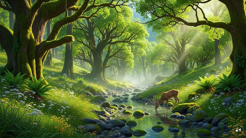 Green is called the Colour of Life, as it symbolizes nature, growth, and vitality. From trees and grass to crops, green surrounds us, providing nourishment, oxygen, and a sense of renewal.