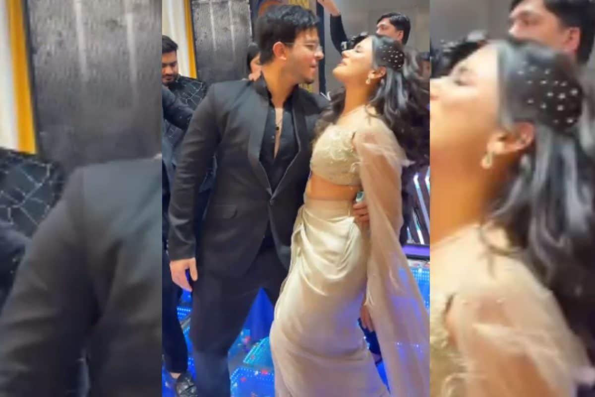 बाहों में बाहें डालकर थिरके पति-पत्नी, DJ पर किया डांस, प्यार देख हर कोई हुआ मुस्कुराने पर मजबूर!