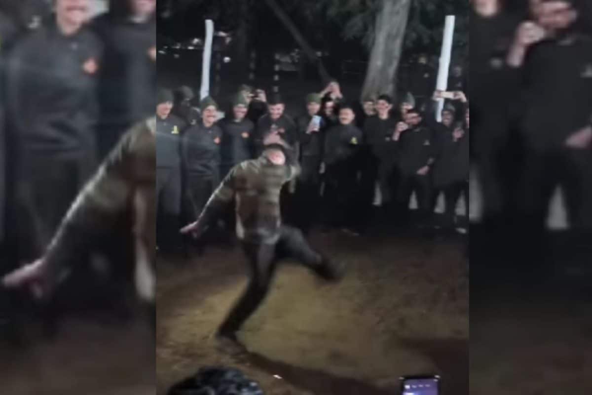 Sapna Chaudhary के गाने पर फौजी भाई ने किया ऐसा तूफानी डांस, जमीन से उड़ने लगी धूल!