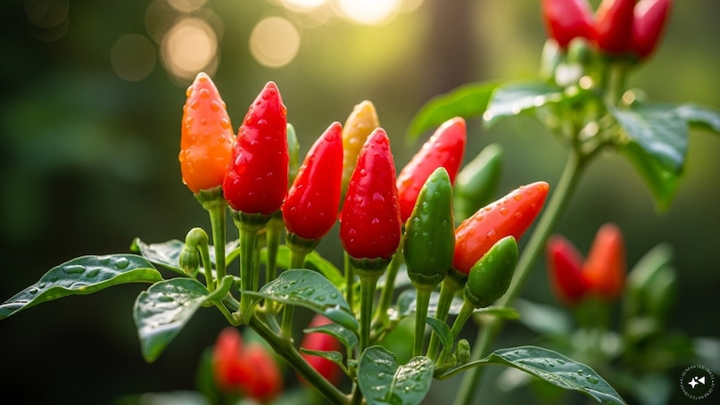  Small in size but intense in heat, the Kanthari chilli is an essential ingredient in Kerala’s cuisine. It is particularly popular in fish curries and spicy chutneys, where its fiery flavor enhances the traditional coastal dishes of the region.