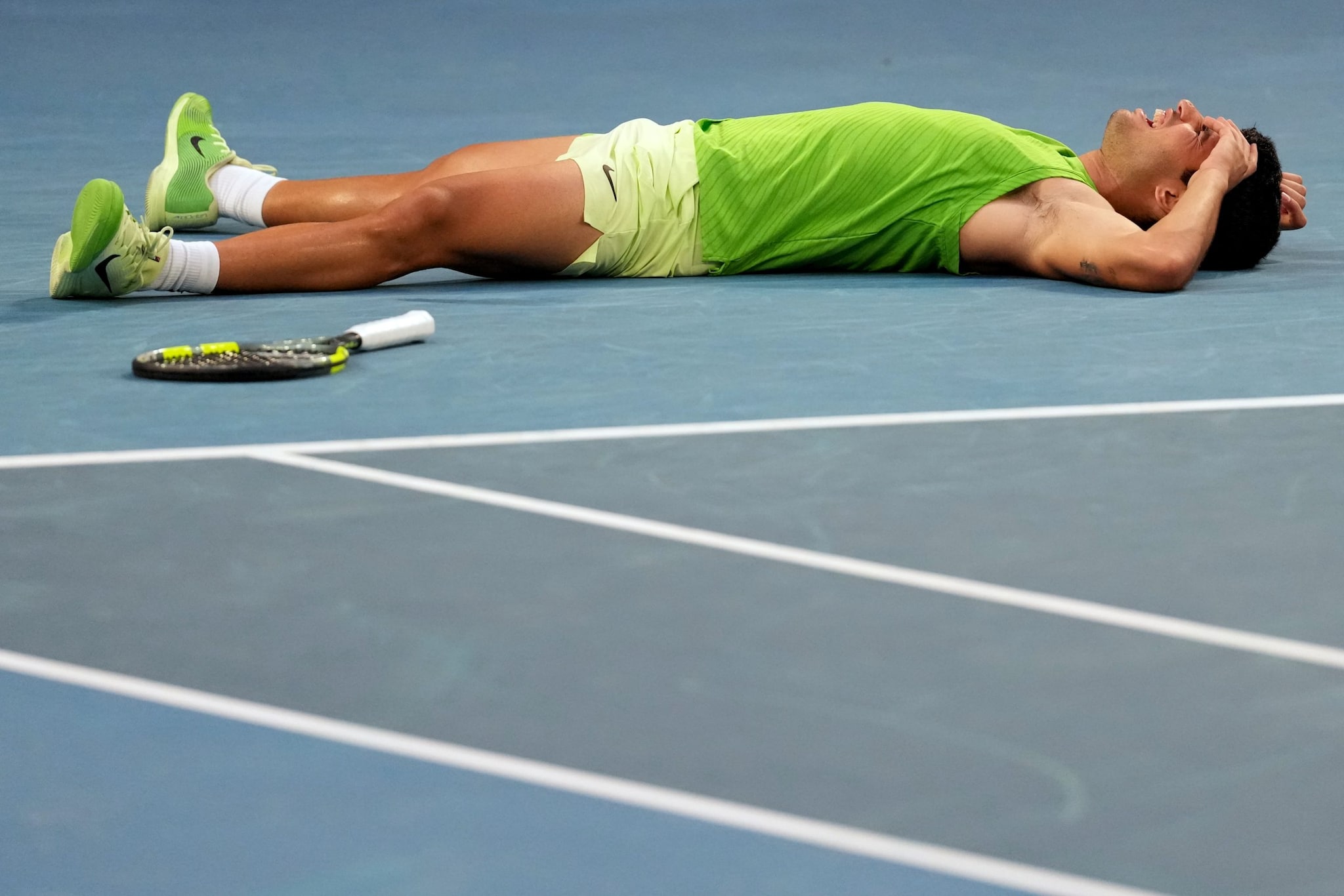 carlos alcaraz, carlos alcaraz  scripts history, carlos alcaraz Australian open, carlos alcaraz Australian open final, carlos alcaraz final Australian open, carlos alcaraz youngest tennis player, कार्लोस अल्काराज, ऑस्ट्रेलियन ओपन 