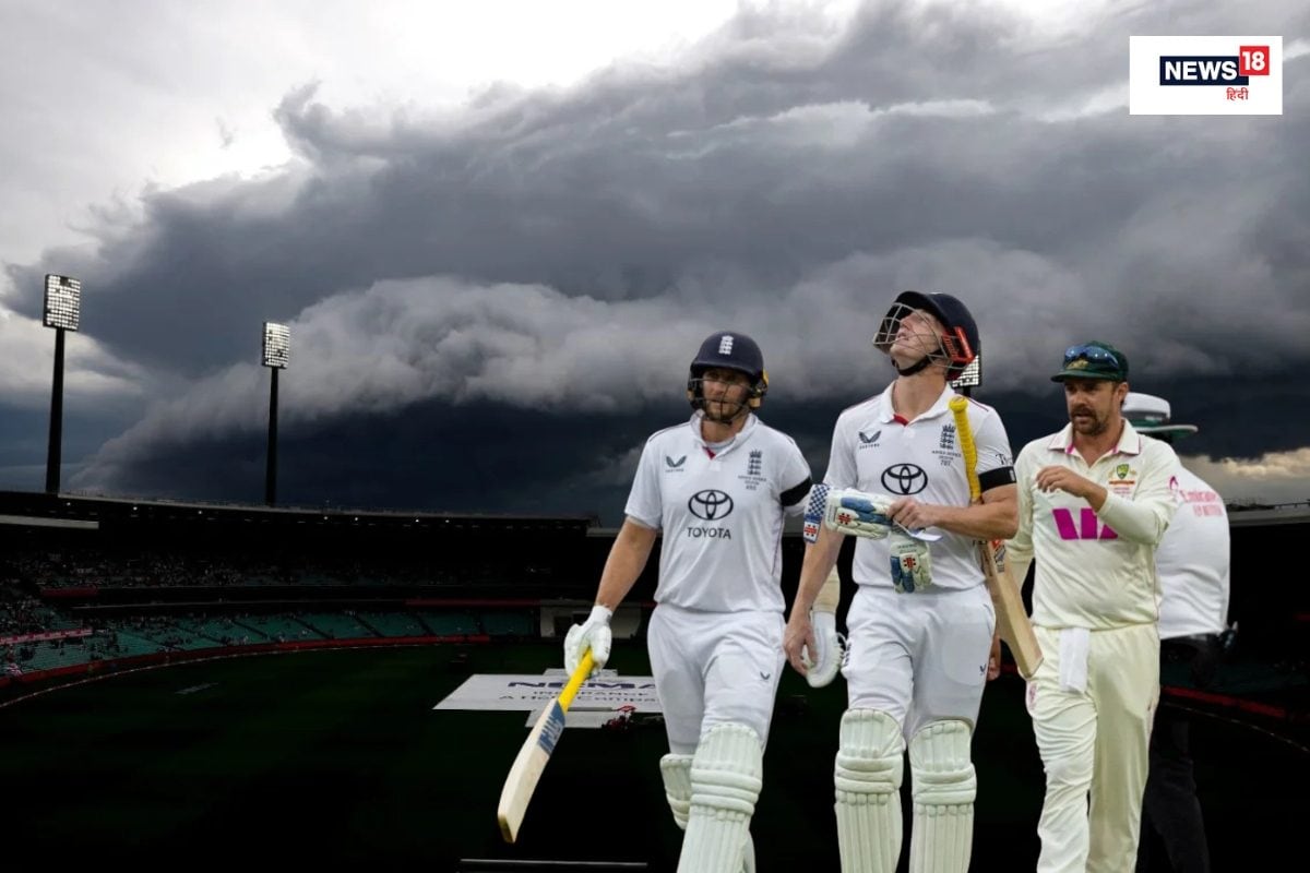 काले बादल और घनघोर अंधेरा... फिर भी सिडनी में चमके जो रूट और हैरी ब्रूक