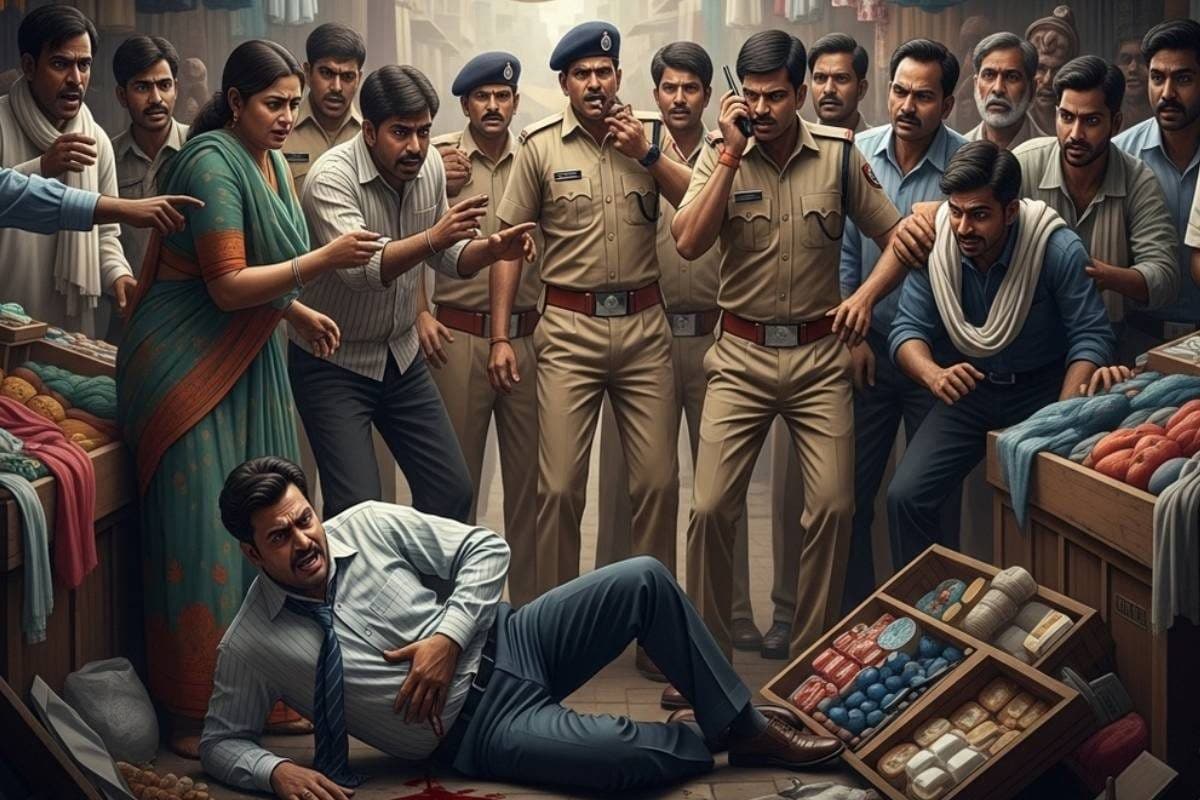 अजमेर के केकड़ी में धांय-धांय गोलीकांड से दहल उठा बाजार बिजनेसमैन के पेट में मारी गोली पुलिस हो गई डाफाचूक