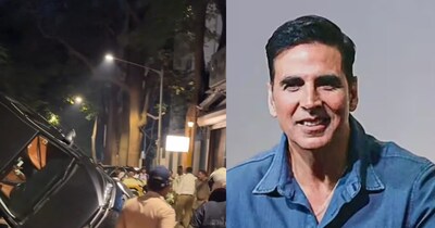 अक्षय कुमार की कार का एक्सीडेंट हुआ. (फोटो साभारः इंस्टैंट बॉलीवुड)
