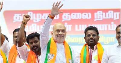अमित शाह ने तमिलनाडु की डीएमके सरकार पर हमला बोला.