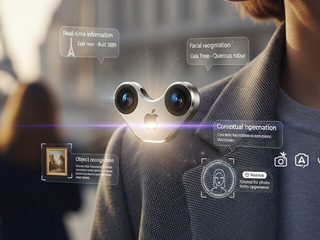 बिना स्क्रीन वाला Apple AI Pin! कैमरे से लैस, AirTag जैसा डिजाइन, Siri कंट्रोल