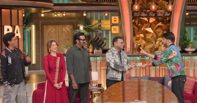 एआर रहमान ने विवाद के बाद पहली बार स्क्रीन पर दिखे.  (फोटो साभारः यूट्यूब वीडियोग्रैब)