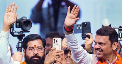 महाराष्ट्र नगर निकाय चुनाव में भगवा लहर. (File Photo : PTI)