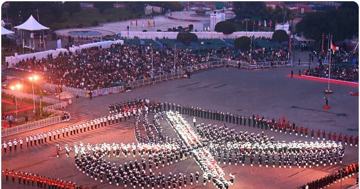 तिरंगे की आन में सजी शाम, बीटिंग रिट्रीट सेरेमनी में झलकी भारत की आत्मा, विजय चौक पर 'ऑपरेशन सिंदूर' की शक्ति