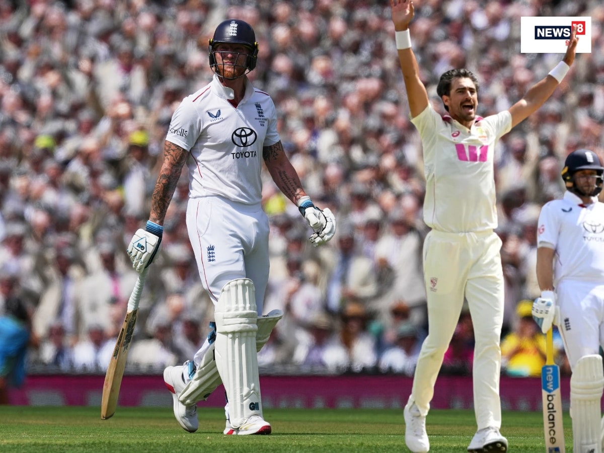 एक बार फिर स्टार्क का शिकार बने बेन स्टोक्स, तोडा आश्विन का रिकॉर्ड