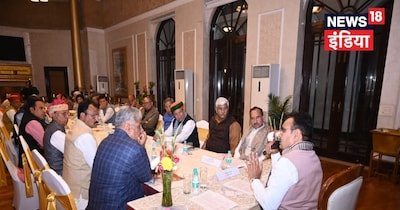 बीकानेर हाउस डिनर में सीएम भजनलाल