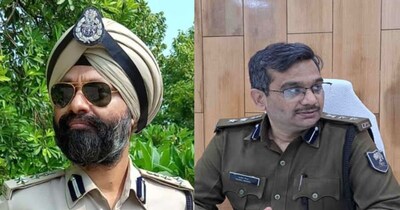 CID अपराध अनुसंधान विभाग के IG दलजीत सिंह और आतंकवाद निरोधक दस्ता ATS के DIG राजीव मिश्रा केंद्रीय प्रतिनियुक्ति पर भेजे गए.