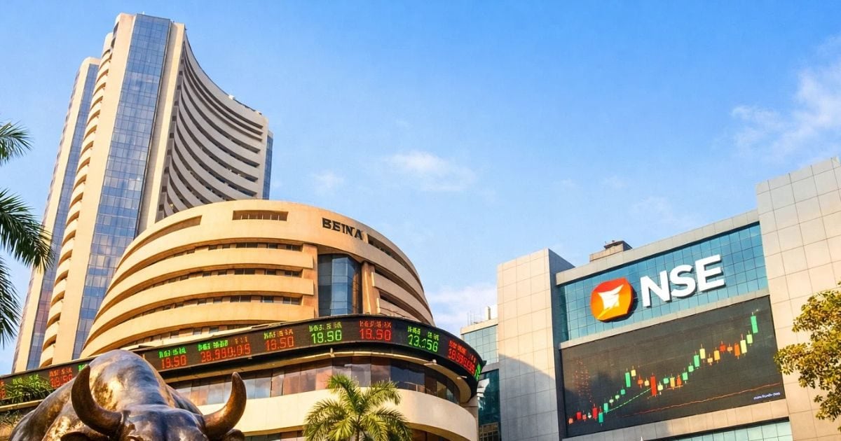 शेयर बाजार का डिजिटल बोर्ड