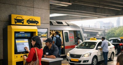 दिल्ली मेट्रो: अब स्टेशन से सीधे घर छोड़ेगी भारत टैक्सी, जानें क्या है पूरी योजना (AI Photo)