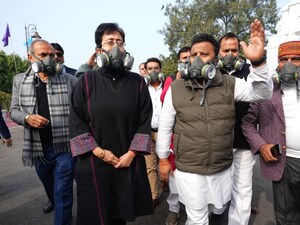 दिल्ली विधानसभा शीत सत्र का पहला दिन. (@AAP)