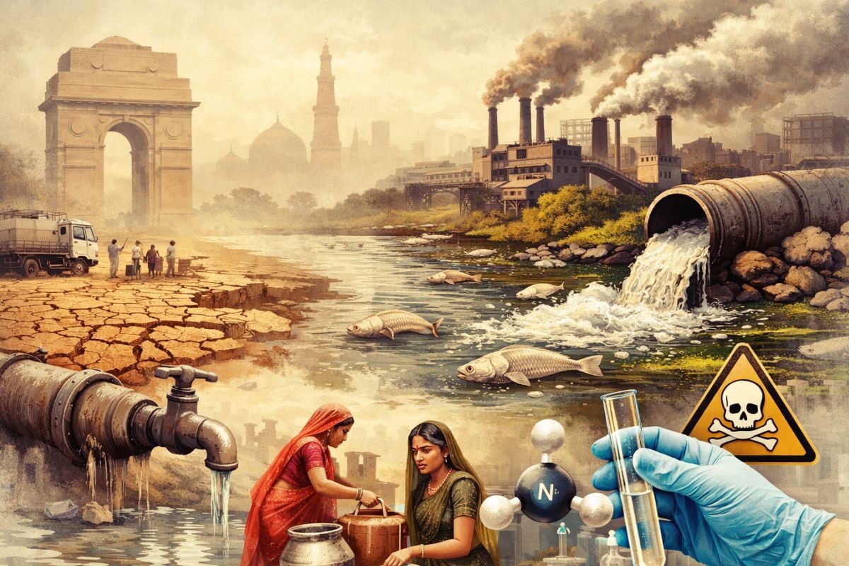 सावधान दिल्ली! 4 फरवरी तक सूखे रहेंगे नल नहरों की मरम्मत और जहरीली यमुना ने कैसे रोकी पानी की सप्लाई