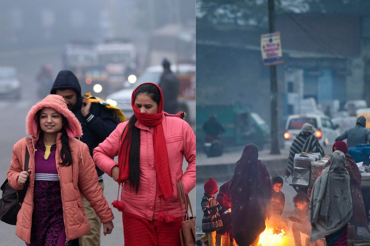 आज का मौसम: दिल्ली में शीतलहर के साथ घना कोहरा UP-बिहार में भी खूब रहेगी ठंड