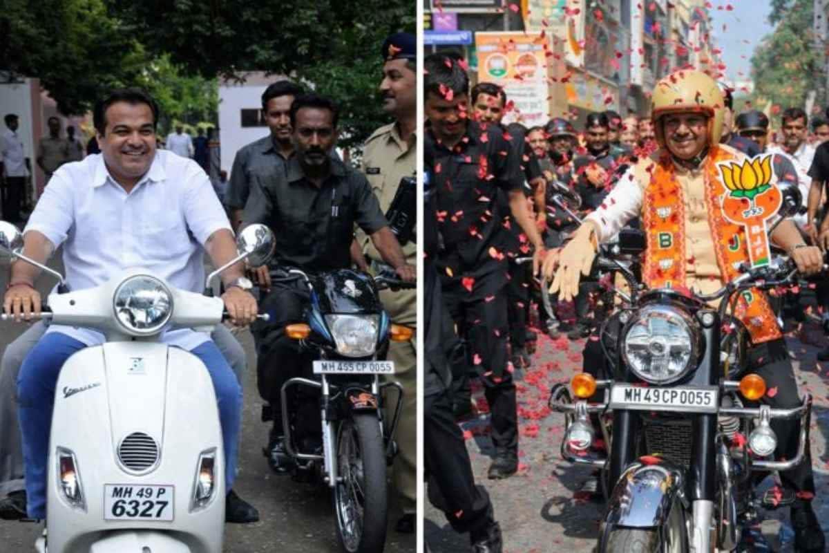 कोई बुलेट का शौकीन तो कोई स्कूटी का यार फडणवीस से पहले ये 7 सूरमा VIP काफिला छोड़ थाम चुके दोपहिया का हाथ