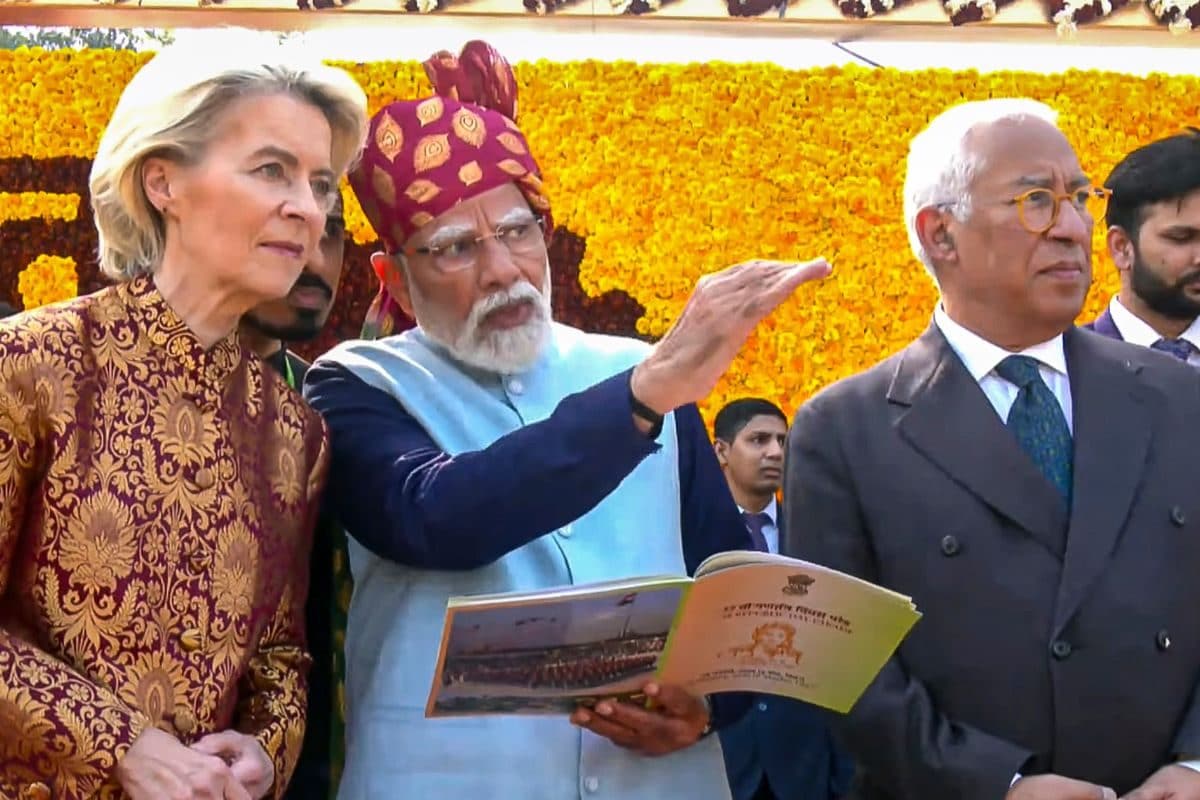 सफल भारत में हम सभी का फायदा गणतंत्र दिवस पर भारत की शक्ति देख गदगद हुईं ईयू चीफ