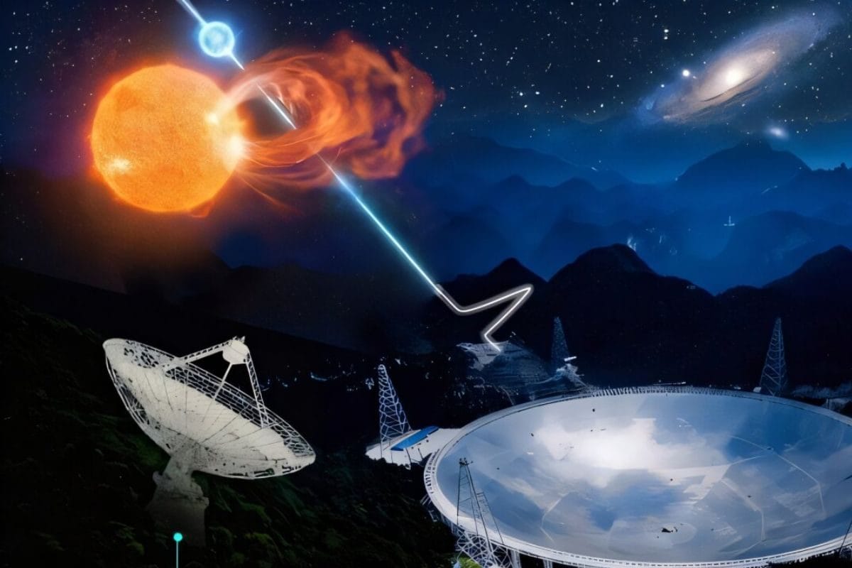 Fast Radio Bursts Origin By China Skya Eye Telescope | ब्रह्मांड में कौन  भेज रहा है ये रहस्यमय सिग्नल? चीन की 'आंख' ने पहली बार पकड़ा दो सितारों का  खतरनाक खेल -