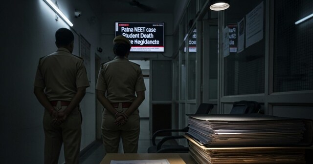 पटना नीट छात्रा केस: लापरवाही पर पुलिस अधिकारी निलंबित