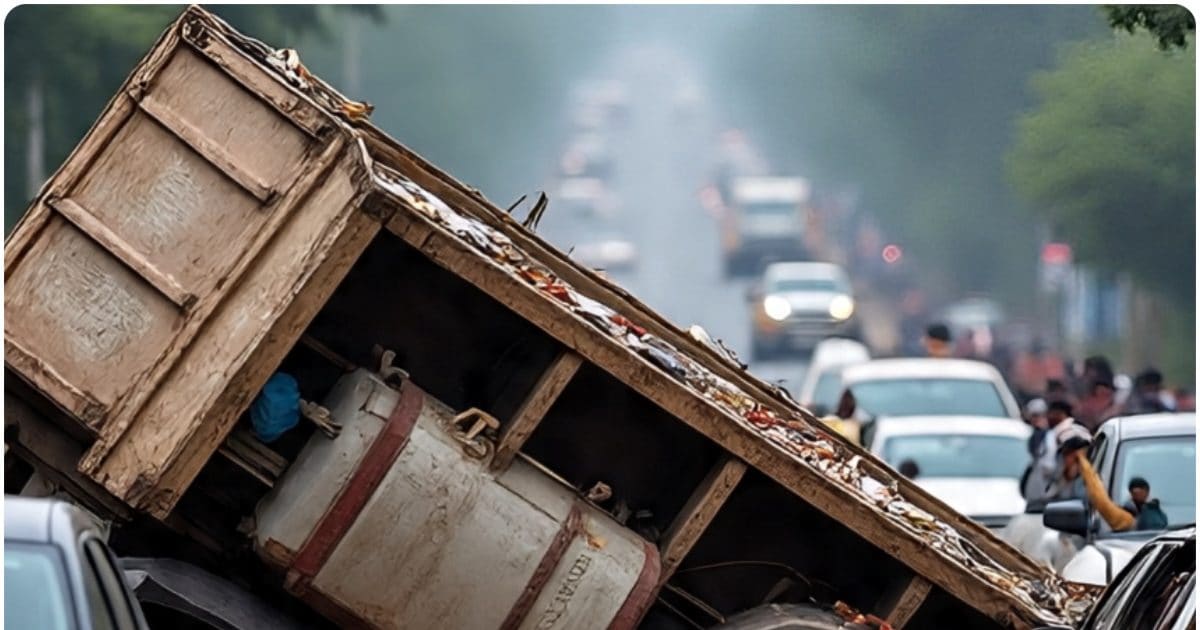 यमराज बनकर आया ट्रक! 3 बाइकों को 200 मीटर तक घसीटा, 5 की मौत से दहल गया ओडिशा का ब्रह्मपुर सिटी