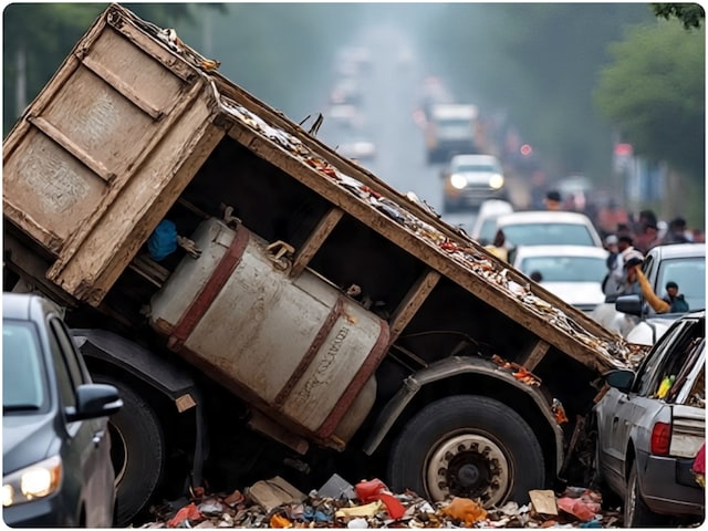 यमराज बनकर आया ट्रक! 3 बाइकों को 200 मीटर तक घसीटा, 5 की मौत से दहल गया ओडिशा