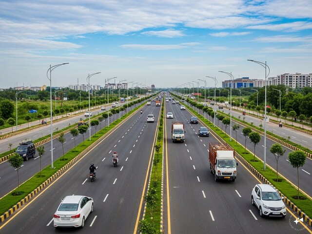 चौड़ी सड़कें, ड्रेनेज सिस्टम और ग्रीन बेल्ट से बदला दिल्ली-मेरठ हाईवे का चेहरा