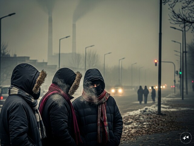 सावधान गाजियाबाद! कड़ाके की ठंड और 'जहरीली' हवा ने बढ़ाई मुसीबत