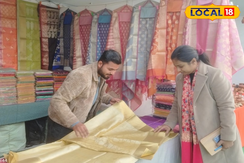 मेरठ, मेला, नववर्ष-2026, खरीदारी, खादी एवं ग्रामोद्योग विभाग, पीतल बर्तन, बनारस, साड़ी, लोकल -18,Meerut, Fair, New Year-2026, Shopping, Khadi and Village Industries Department, Brass Utensils, Banaras, Saree, Local -18