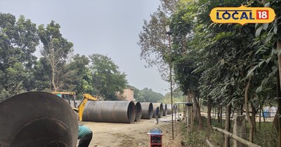 पीपा पुल निर्माणकार्य जारी