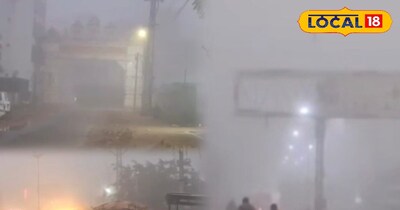 जालोर में घना कोहरा और मावठ, विजिबिलिटी घटकर 20 मीटर...