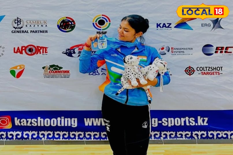 घर पर गन से गुब्बारे फोड़ते हुए बन गई इंटरनेशनल चैंपियन 