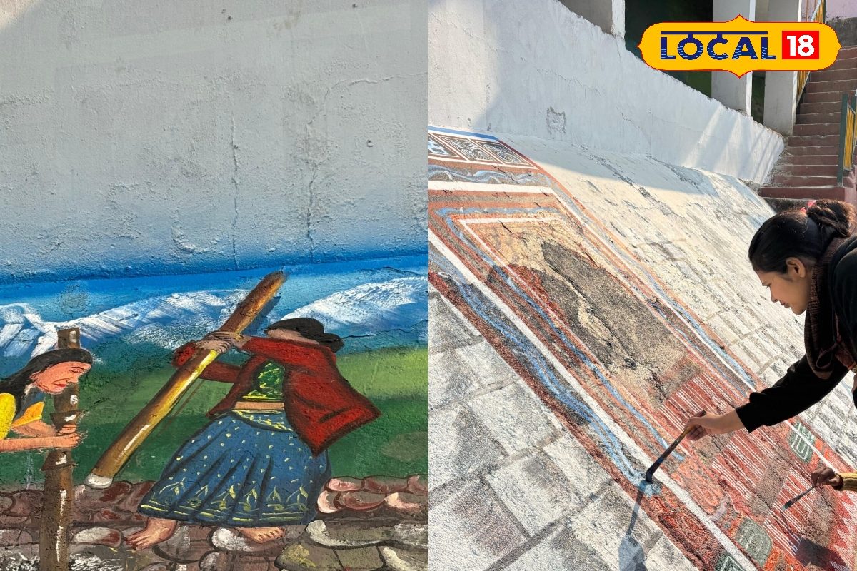 नए क्लेवर में नजर आएगा बागेश्वर, दीवारों पर उकेरी जा रही कुमाऊंनी संस्कृति