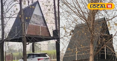 ट्री हाउस बनाकर प्रकृति के नजदीक का एहसास ले रहा सहारनपुर का अमन