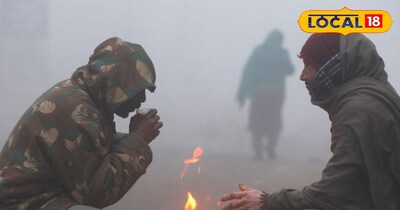 हरियाणा में ठंड का कहर, तापमान सामान्य से नीचे.