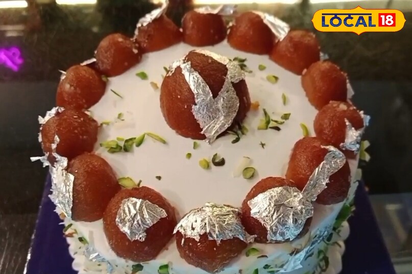 रसगुल्ला ही सजावट 