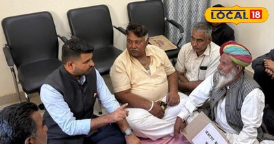 PHED के अतिरिक्त मुख्य अभियंता के कक्ष में धरने पर बैठे विधायक रविन्द्र सिंह