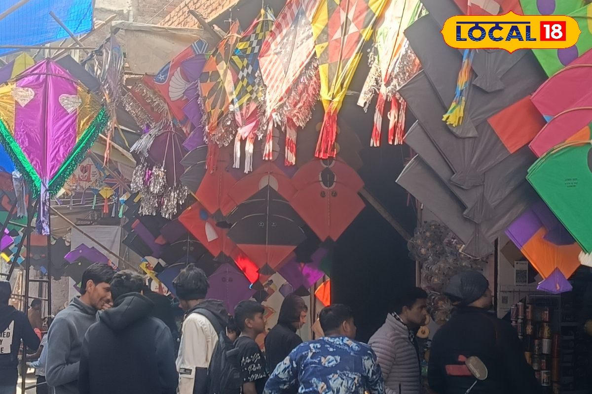 मकर संक्रांति पर जयपुर का हांडीपुरा बाजार पतंग-मांझे से चलता है करोड़ों का कारोबार देखें वीडियो