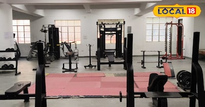 वेट लिफ्टिंग के लिए तैयार हॉल