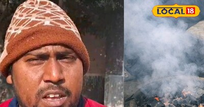 घटना की जानकारी देते मृतक के पुत्र 