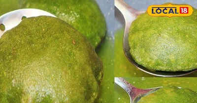 पालक की पुड़ी 