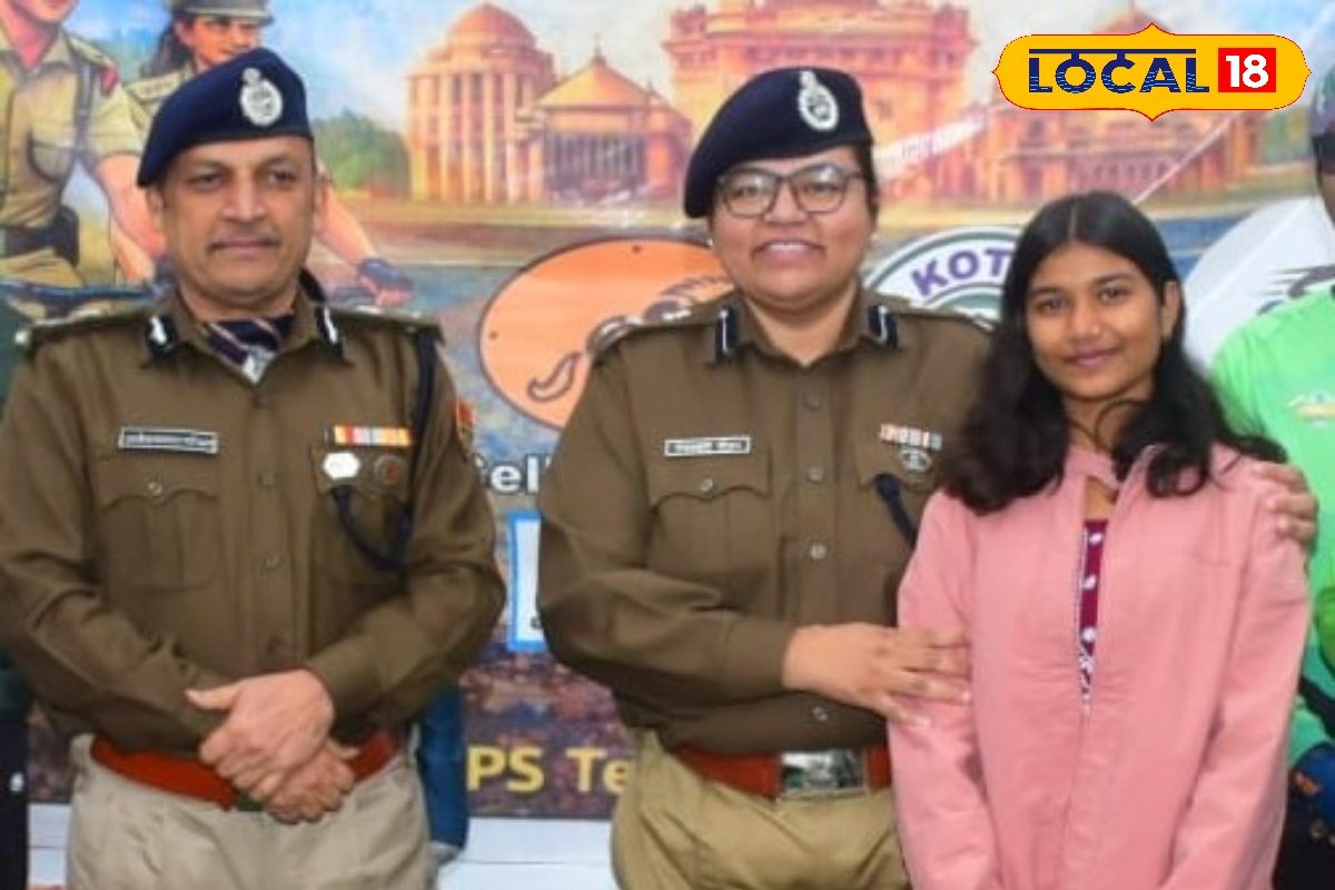 कोटा की रानी शेरसिया ने 94% अंक लाकर बनाया अपना नाम आईजी और एसपी से सम्मानित हुई यह छात्रा